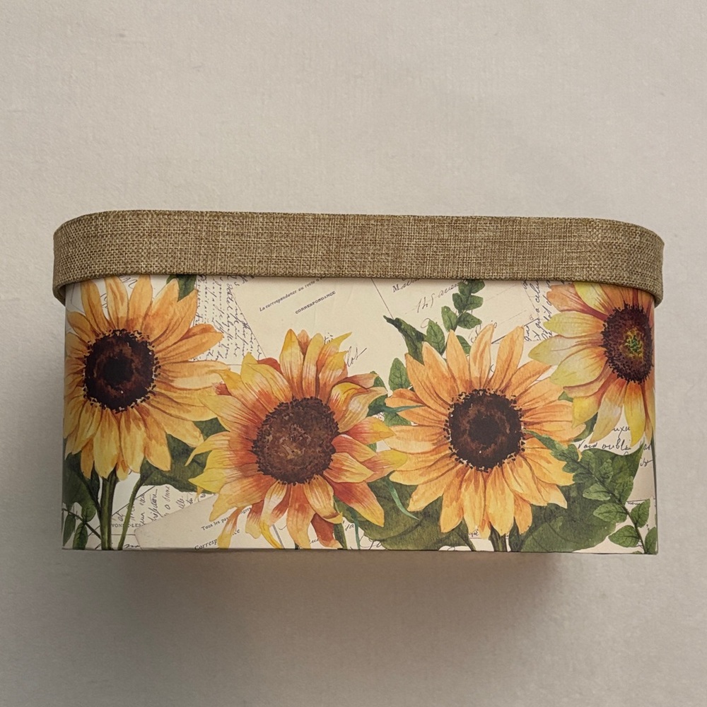 Ashland Sunflower Storage Box